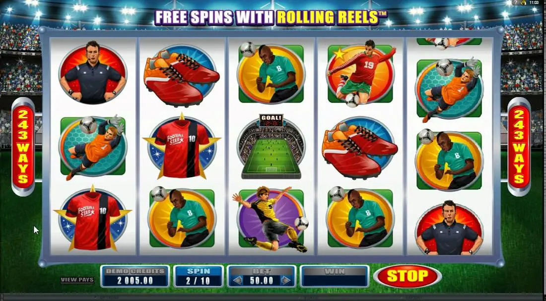 Football Star slot game online at FIFA Casino World Cup 2026